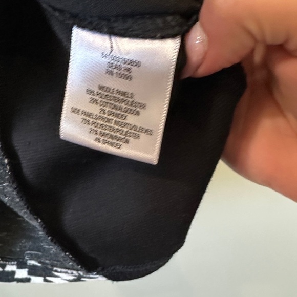 BONGO Monochrome Star Pattern Long Sleeve Dress - Picture 4 of 5